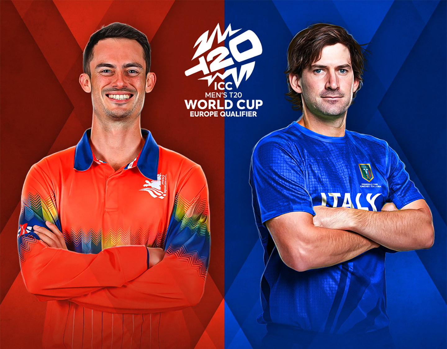 Italy and Netherlands Cricket team