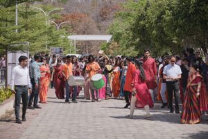 रबीन्द्रनाथ टैगोर विश्वविद्यालय में संस्कृति, सृजन और युवा ऊर्जा का महाकुंभ: “रिदम 2K26” का भव्य आगाज़