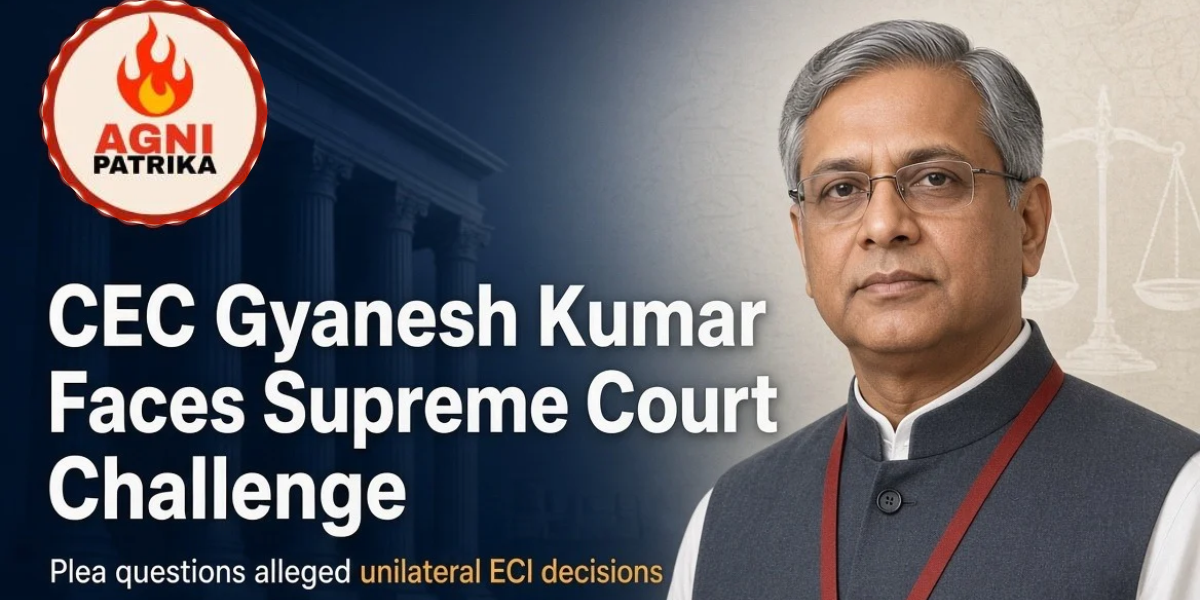 Supreme Court to Hear Plea Against CEC Gyanesh Kumar