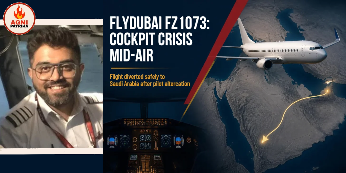FLYDUBAI FZ1073: COCKPIT CRISIS MID-AIR. Flight diverted safely to Saudi Arabia after pilot altercation